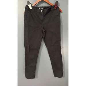 Boden Women's Chino Pants Ankle Zip Cuff‎ Size 4